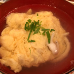 廻鮮寿司 塩釜港 - 初めて食べた「白魚の玉子とじ汁 ¥300」上品なお味です！