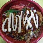 ほっともっと - お好みソースかつ丼￥４５０