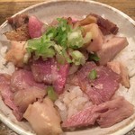 Homemade Ramen 麦苗 - コロチャー小めし　＠200円（税込）。あまりに美味しくておかわりしたかったです。