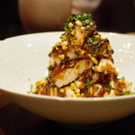 茶禅華 - 蒸し鶏の麻辣ソース