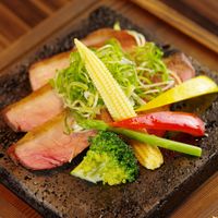 特上　牛タン溶岩焼き