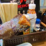 酒蔵 力 - 辛味噌をつけて