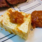 酒蔵 力 - 豆腐も辛味噌で