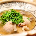 銀座 しのはら - 花山椒鍋　熊と猪