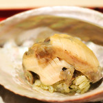 銀座 しのはら - 蒸し鮑