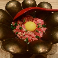 焼肉すどう 春吉 - ユッケ（滋賀県産近江牛サーロイン）