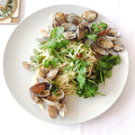 リストランテ・ジャニコロ・ジョウキ - パスタランチ あさりとセリのパスタ