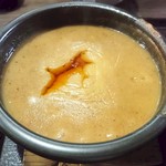 麺屋 らいこう - たっぷり魚粉の代わりに何かの液体が？