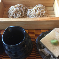 鳥と手打ち蕎麦 とり数寄 東急プラザ銀座店 - 半せいろ蕎麦