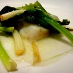 ウシマル - ヒラメと山菜