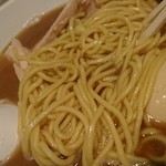 新橋 纏 - 麺のアップ