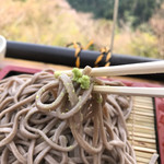 65630604 - ワサビは蕎麦に直接つけます。