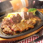 ☆彡 [Teppanyaki] Aged beef loin Steak lunch 160g (tax included)