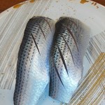 回転さかなや鮨　魚忠 - こはだ