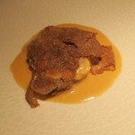 エクアトゥール - 蛤 そのジュと白ワインソース 春トリュフ乗せ2