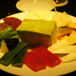 焼肉もとぶ牧場 - 野菜盛り