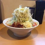 豚星。 - 170408限定しおから850円麺少な目野菜ニンニク