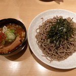 つけ蕎麦　安土 - 2011/1　鶏つけ蕎麦780円