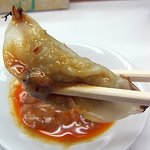 味楽 - 味噌ダレでいただきます