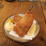 日本酒バル　Chintara - chintara:アジフライ