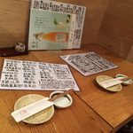 日本酒バル　Chintara - chintara:テーブルコーデ