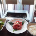 叙々苑 - 切り落としカルビ