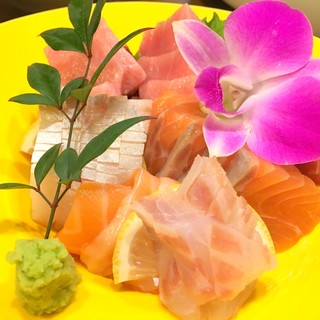 新鮮な魚介！