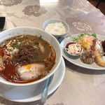 美食人 エピキュア 歓歓 - 日替わりランチの担々麺セット（1,080円税込）