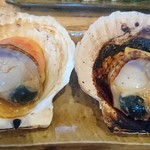 串揚げ酒場 ゑにし - 帆立貝の浜焼き