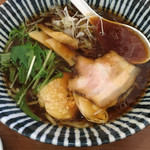 らぁめん 高砂家 - 醤油ラーメン