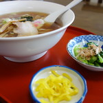 Watanabe Shiyokudou - サービス満点醤油ラーメン（￥450税込み）