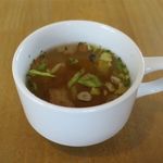 カフェ自休自足 - 野菜スープのアップ