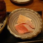 初鮮 - 一つは金目鯛だったと思います。魚の名前も覚えないと、と反省です。