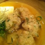 すぎなか - 鶏つみれの煮物。ふわっふわ