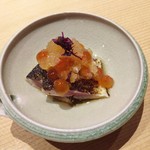 すし処 広川 - 秋刀魚のいくら盛り♪