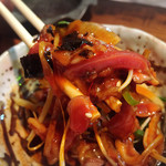 鳥玖 - たたきユッケまぜまぜ♪