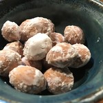 鳥玖 - 塩煎り銀杏 380yen