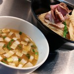 ボニートスープヌードルライク - 磯の鰹つけ麺（２０１７年４月の数日限定麺）