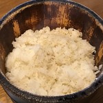 茶茶 - 麦ごはん