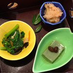 茶茶 - 小鉢三種