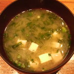 きよ松 - 味噌汁