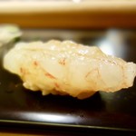 鮨みなと - ［2017/03］寿司③ 活きぼたんえびの握り