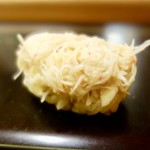 鮨みなと - ［2017/03］寿司⑦ ずわいがにの握り 味噌和え