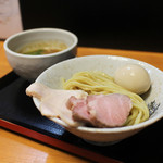 Tsukememmai - 濃厚鶏つけそば + 味玉☆