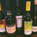 ワインカフェ - ボトルワインも豊富にご用意♪♪お気軽にスタッフまで聞いてくださいね(^_-)