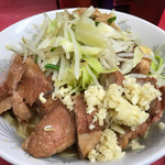ラーメン二郎 - 汁無し小ブタダブル(850円)