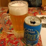 toritoshimagohampanaridou - オリオンビールの生とノンアル
