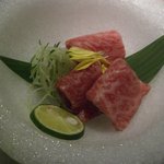 和牛懐石 但馬屋 梅田 - ☆ロース芯の３種味くらべ～☆