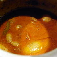 紅花別館 - カレーアップ　食べても食べても無くならない