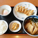 Chuuka Soba Tenhou - ぎょうざとミニ肉揚げ中華そばの　A定食